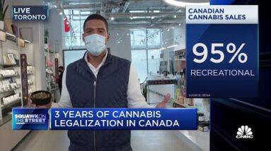 Canada hits third anniversary of cannabis legalization