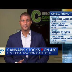 Cannabis stocks remain below stress despite federal legalization efforts