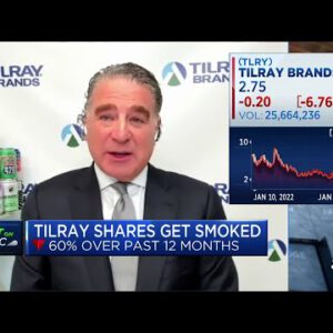 Tilray CEO on shares being down, oversupply, U.S. cannabis laws and Canada expansion plans